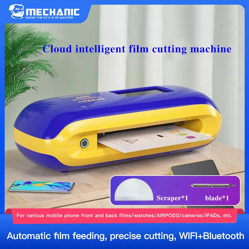 MECHANIC M860 Intelligent Plotter Flexible Hydrogel Film Cutting Machine for IPad Phone Watch Front Glass Back Cover Films Cut