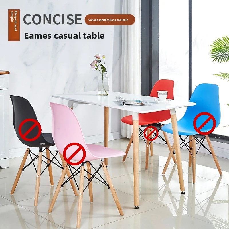 

Coffee Table Minimalist Bedroom Living Room Office Round Dining Conversation Table Dining Room Table Restaurant Table Furniture