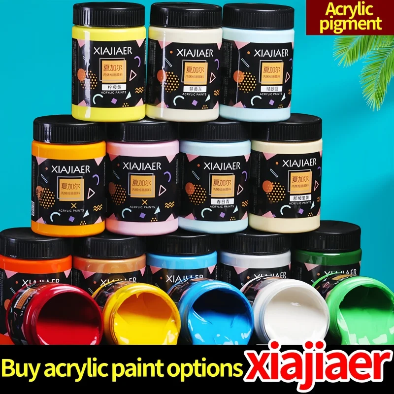 

Chagall 300ml bottle acrylic paint plaster doll creative hand-painted wall painting DIY special acrylic face