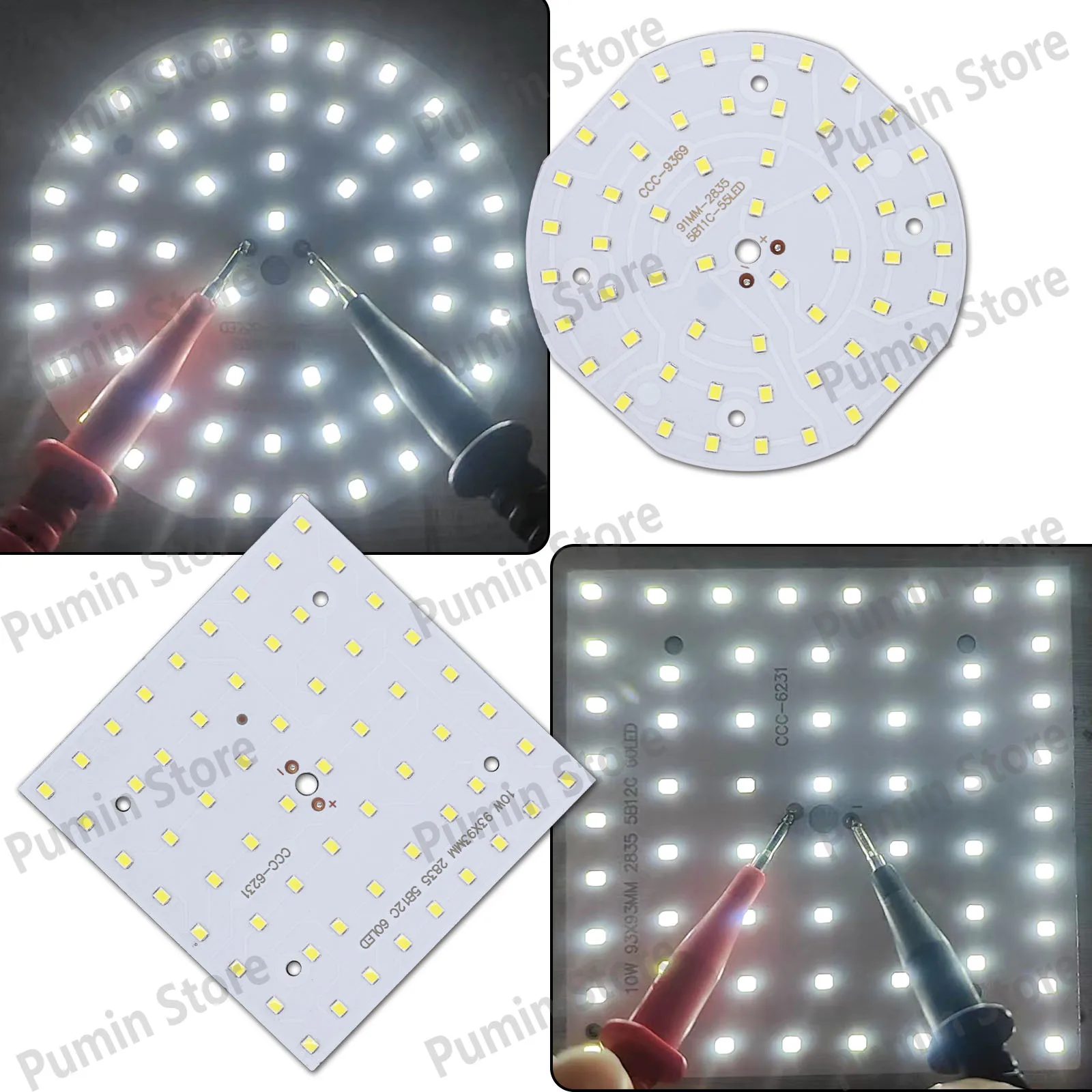LED 2835 SMD bead Panel White 30V 32V Toroidal Lighting For Home Desk Lamp Panel Lamp Mobile light bulb Light Source Accessories
