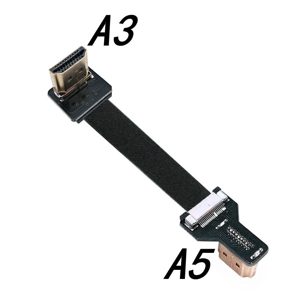 Kabel HDMI FPV 10cm 20cm 50cm Typ A Męski do Męskiego HDMI FPC Płaski Micro MINI HDMI Kompatybilny do Multikoptera Fotografii Lotniczej — zdjęcie produktu 4