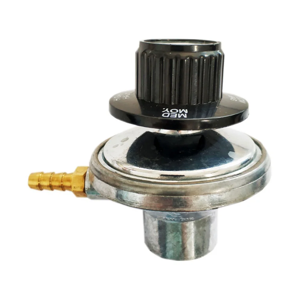 North America One Pound Propane Tank Adjustable Regulator Inlet Pressure Reducing Valve with 1/4