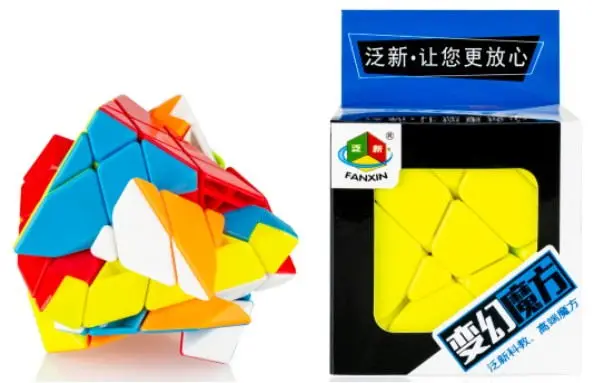 FanXin As Veranderende Kubus Snelheid Magische Kubus Professionele Fidget Speelgoed Cubo Magico Puzzel Kindercadeau