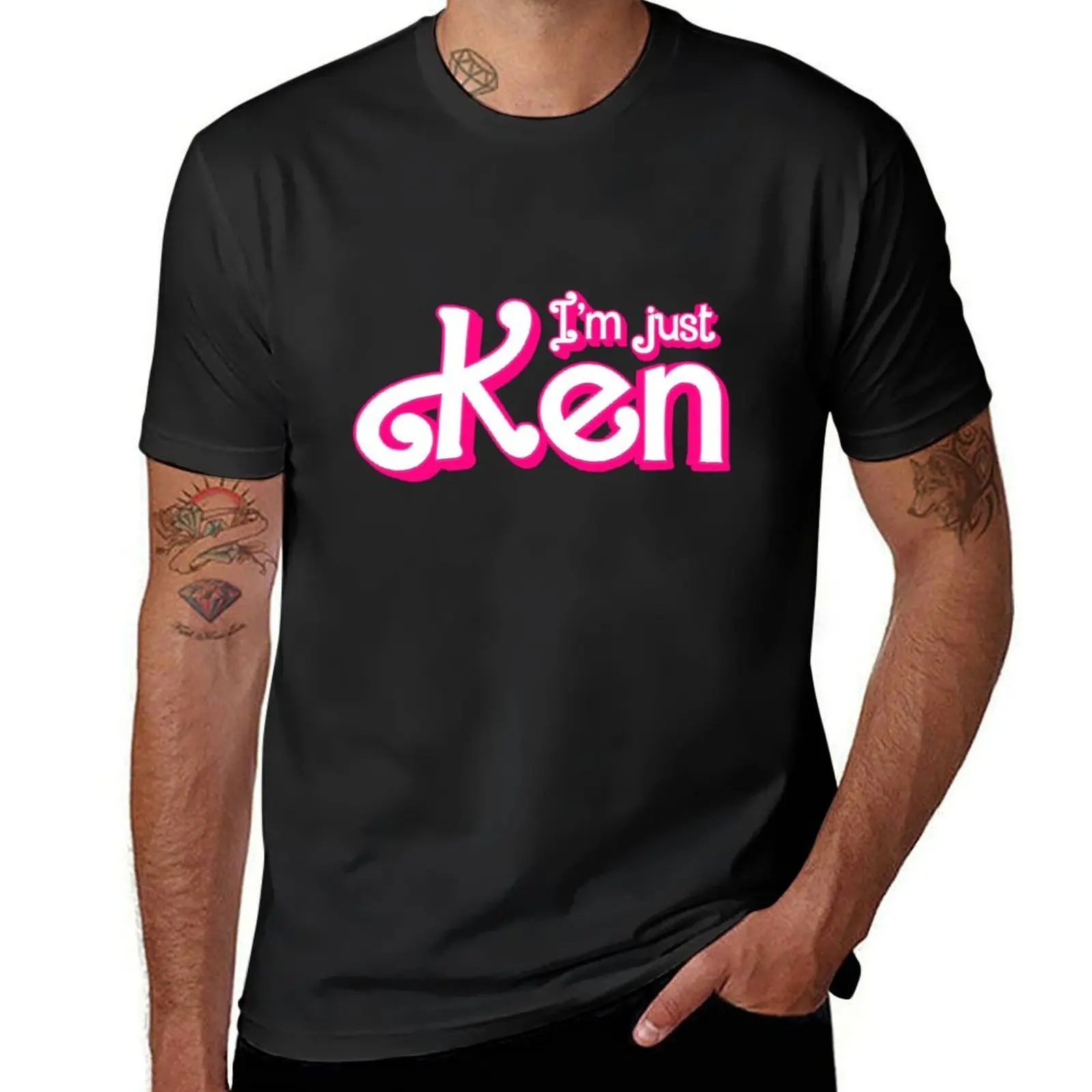 

I'm just Ken T-Shirt man clothes anime t shirts animal prinfor boys summer shirt oversized t shirt men