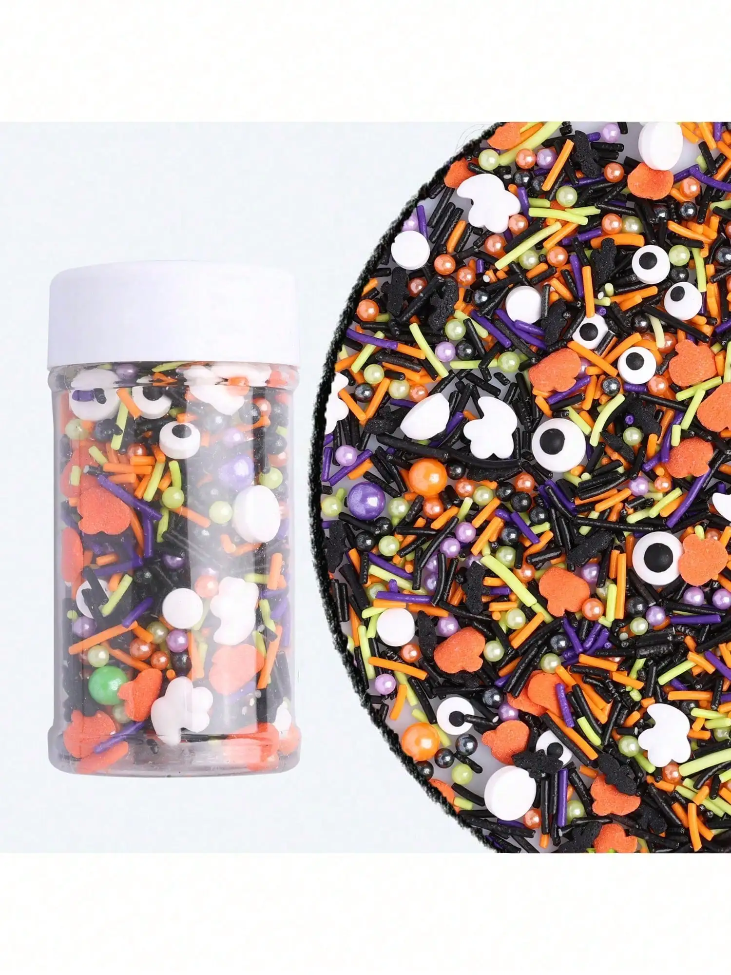 75g Monster Mash Embellishment Kit - Multicolor Halloween Sprinkles for DIY Decor & Creative Projects, Cake Decorating Tools view 6