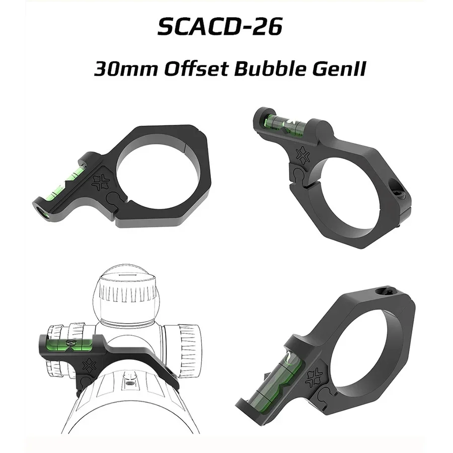 Vector Optics Universal Bubble Level Mount Hunting Scope Flat Anti Cant Device Be Used On Picatinny Rail & Scope Ring Mounts