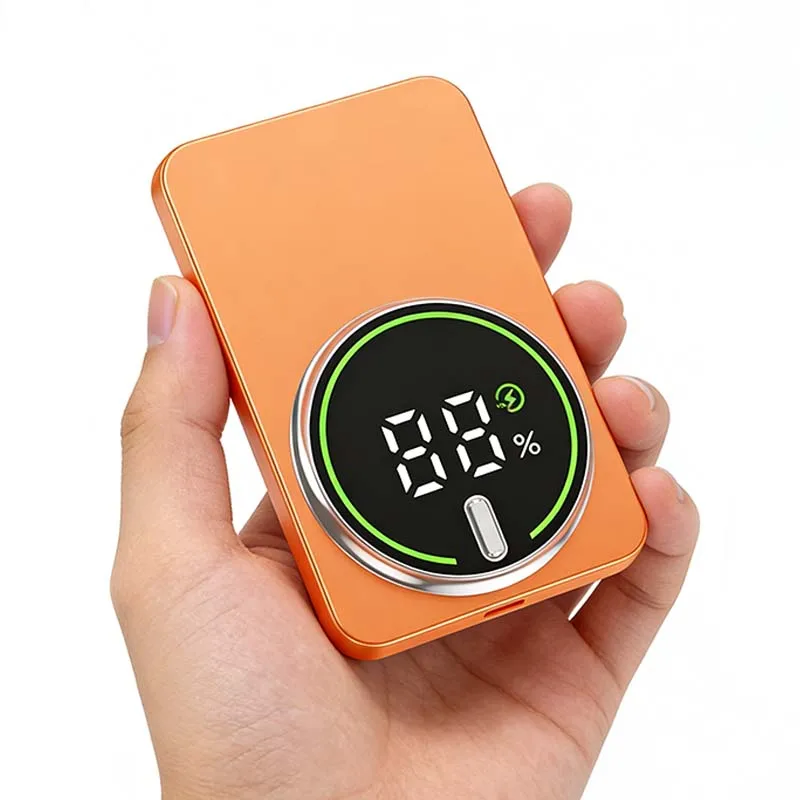 CCC 20000mAh Magnetic  Power Bank Ultra Thin Portable Certified Super Fast Charging LED Display Pack for MagSafe