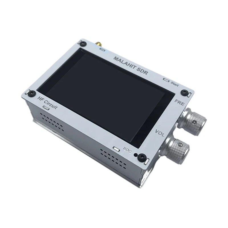 50K-250Mhz 400M-2Ghz SDR Pro Malachite Receiver All-Band Aviation Band Radio Receiver With 3.5 Inch Touch Screen