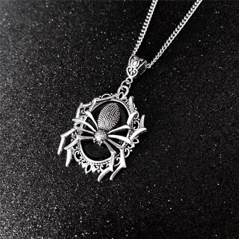 Gothic Spider Neckl… - image