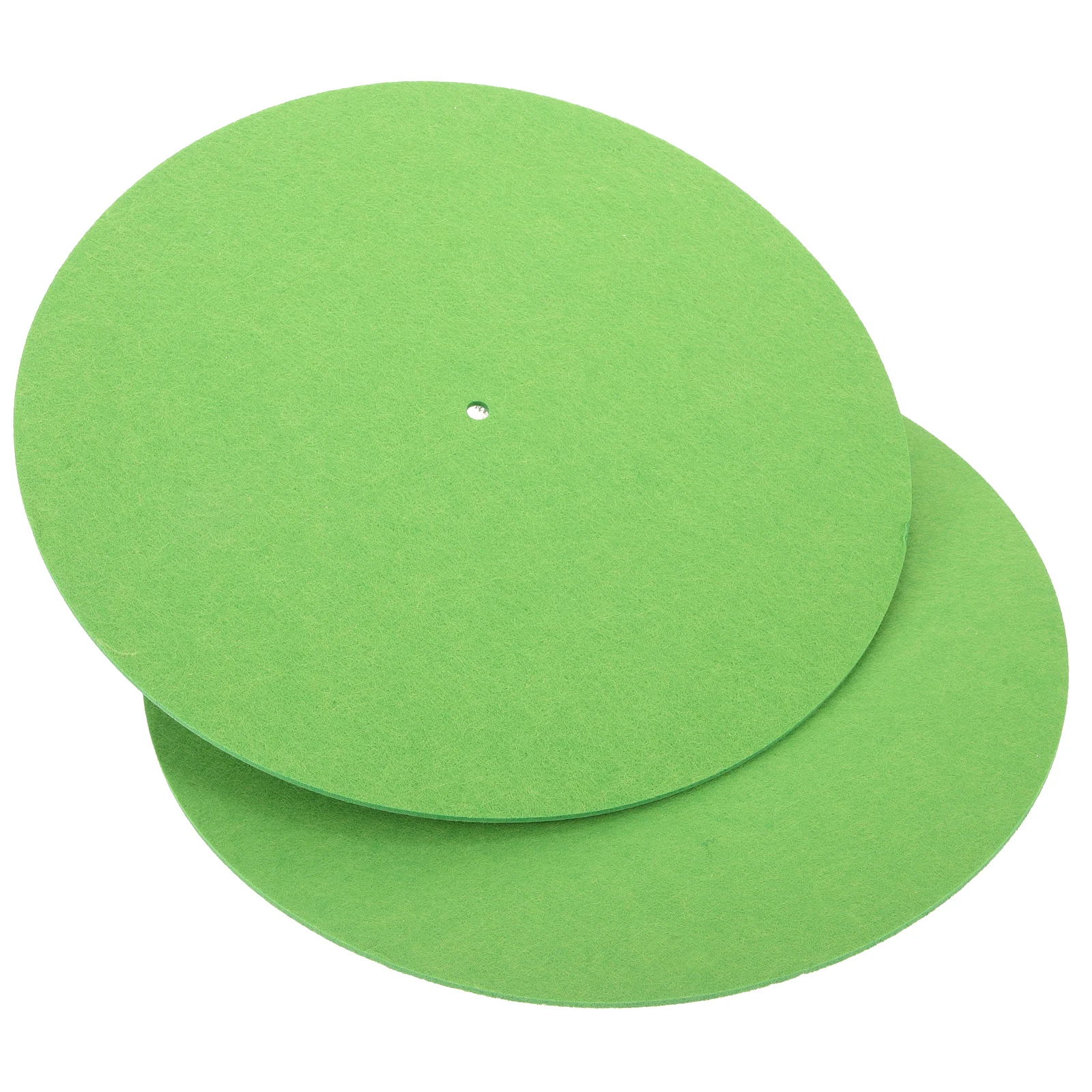 2pcs Vinyl Record Pad Felt Turntable Mat Anti-Slip For Record Player Durable Turntable Accessories Music Equipment Mat