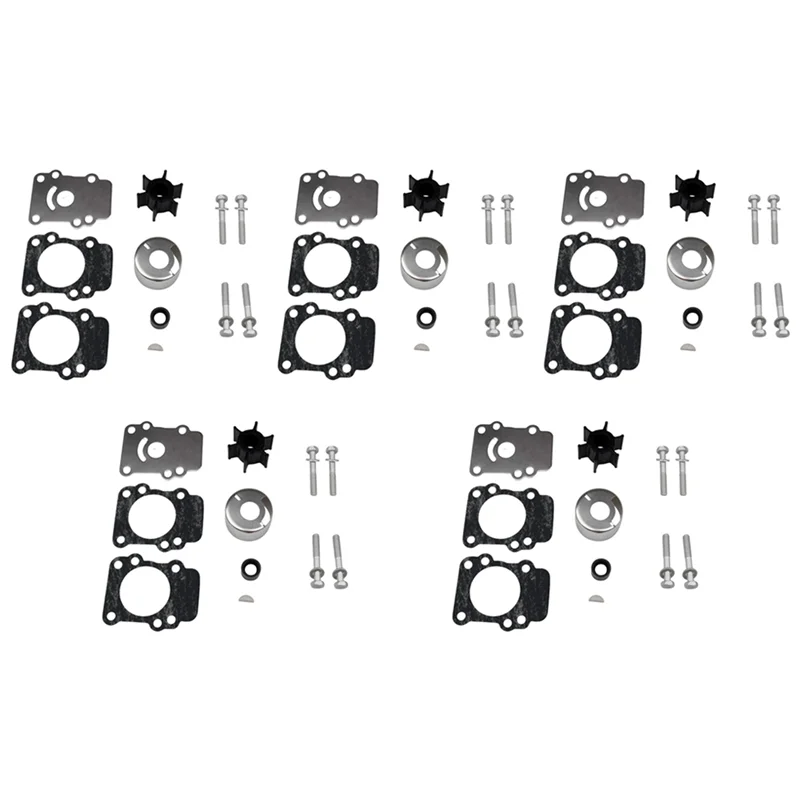 

Rare 5X Water Pump Impeller Kit For 9.9 15 Hp Outboard 682-W0078-A1-00 18-3148