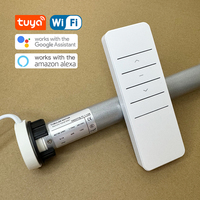 Tuya WiFi Smart Roller Shade Blinds Motor for 38mm Tube Works with Tuya Smart Life App Alexa Google Home Voice Control