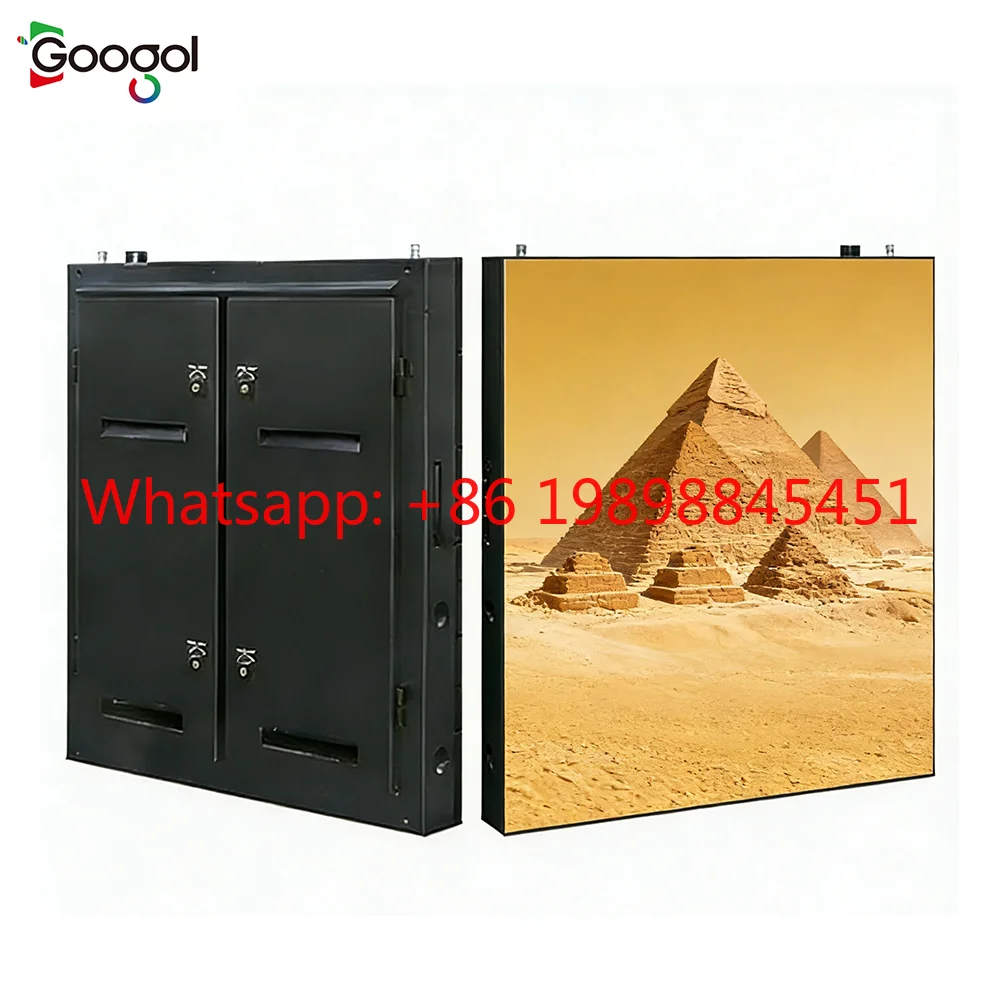 P3 IP65 Waterproof Outdoor Full Color LED Video Wall For Commercial Advertising