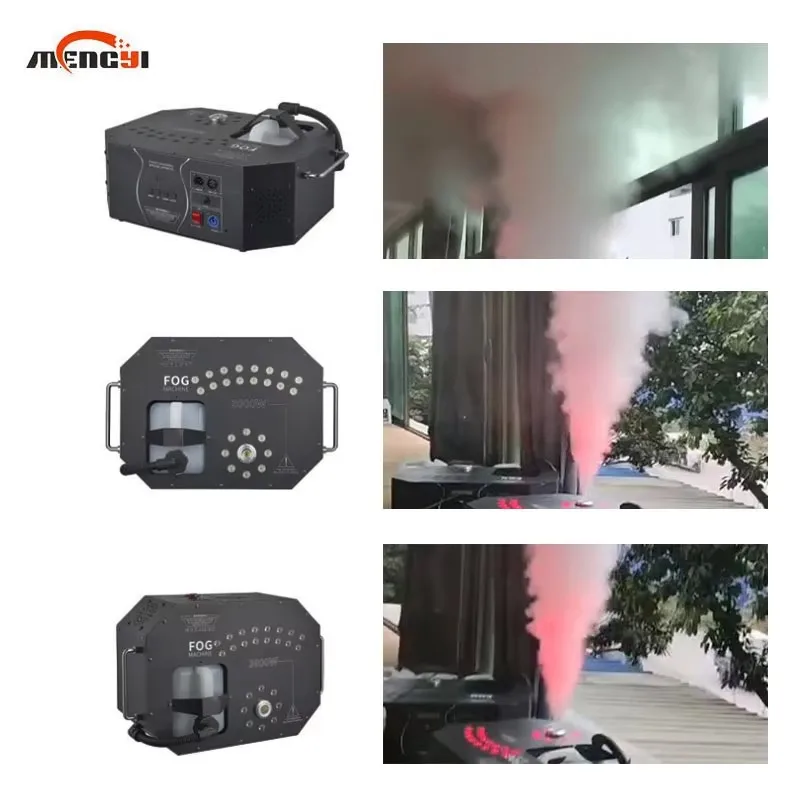 عالية الطاقة 3000 واط آلة عمود الغاز بار المرحلة العمودي رذاذ آلة لصنع الدخان التحكم عن بعد ثاني أكسيد الكربون Led آلة لصنع الدخان