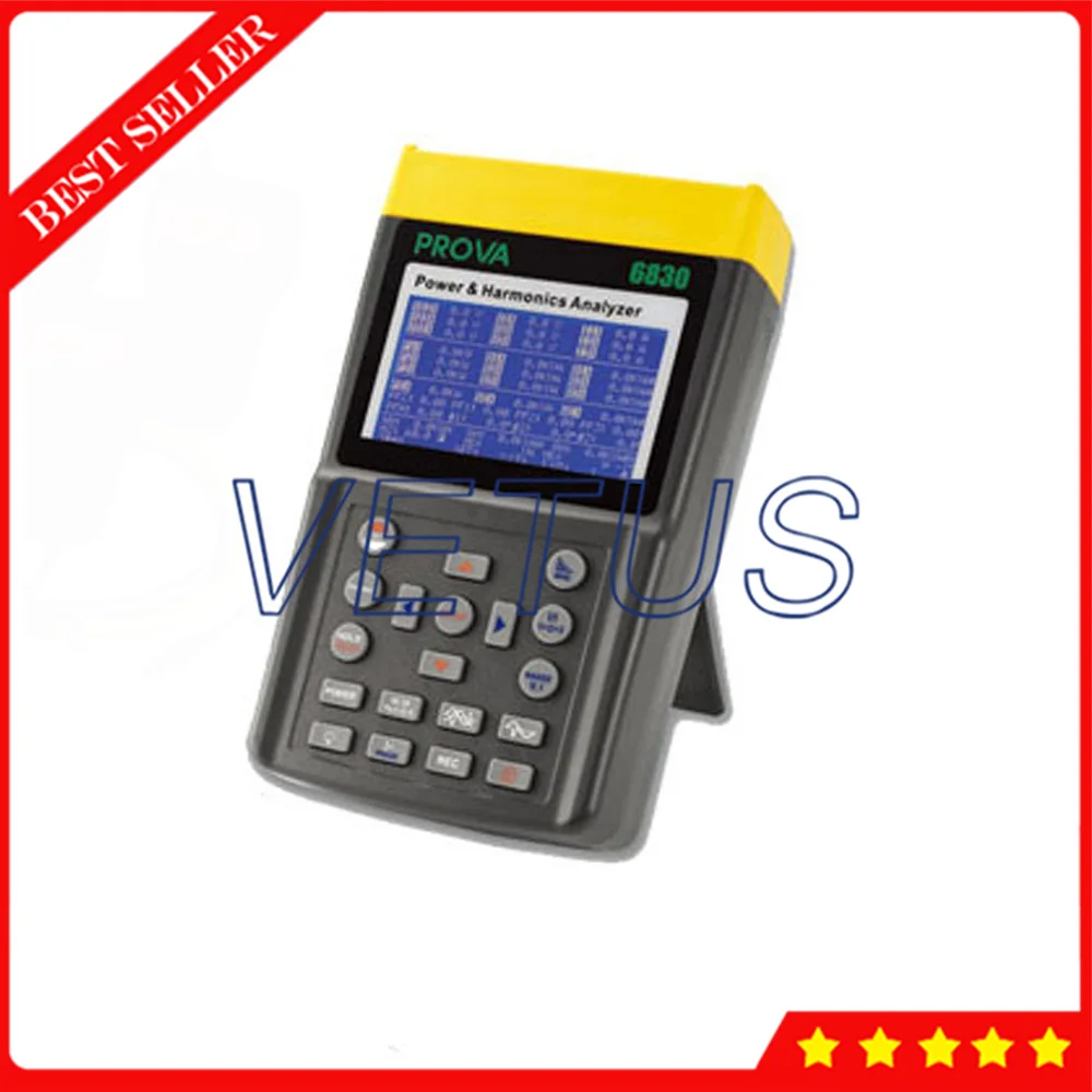 Power and Harmonics Analyzer Meter Tester with Active Power Factor Range 0.1mA-3000A