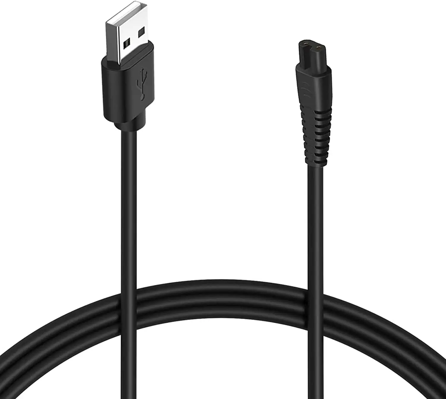 Cable cargador USB Compatible con Hatteker, cortadora de pelo, recortadora de barba, RFC-588 de aseo, RFC-598, maquinilla de afeitar inalámbrica para hombres, RFC-692