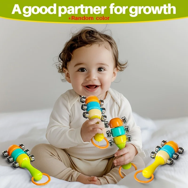 어린이를 위한 수동 벨 게임 세트, ABS 소재로 제작, 인지 및 청각 능력 향상을 위해 설계됨