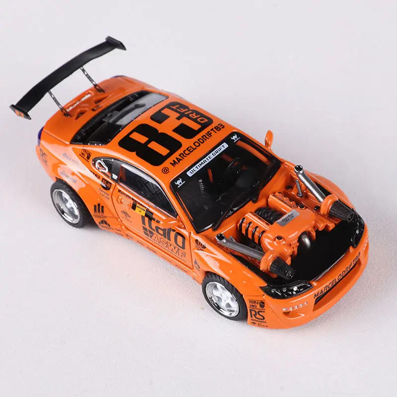 YS 1/64 Nissan S15 4.0 V8 Alloy Toy Motor Vehicle Diecast Metal Model