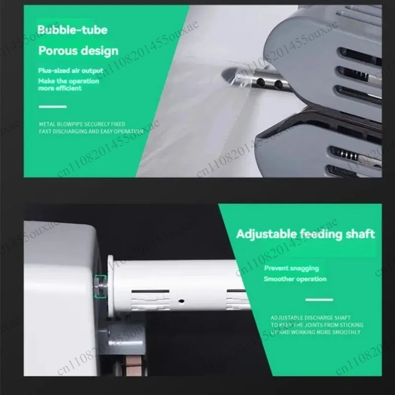 Model C15 Buffer Air Cushion Machine Auto Inflatable Bubble Pillow & Gourd Film Making Equipment For Logistics Filling Packaging
