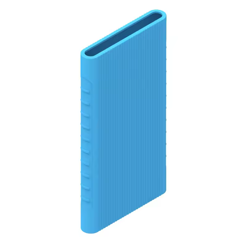 Étui de protection en Silicone souple antidérapant, coque de protection pour Xiaomi Mi Power Bank 3, batterie de banque d'alimentation 10000mAh