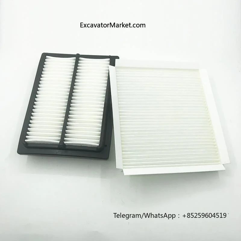 High Quality For XCMG air conditioning filter element XE135D 150D 200D 215D 240D 370D filter element high quality excavator