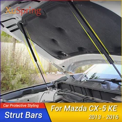 Car-Styling Suporte Amortecedor, Tampa do Motor do Capô, Suporte Rod, Strut Bar, Lift Spring, Mazda CX-5, CX5, 2013, 2014, 2015, 2016, KE