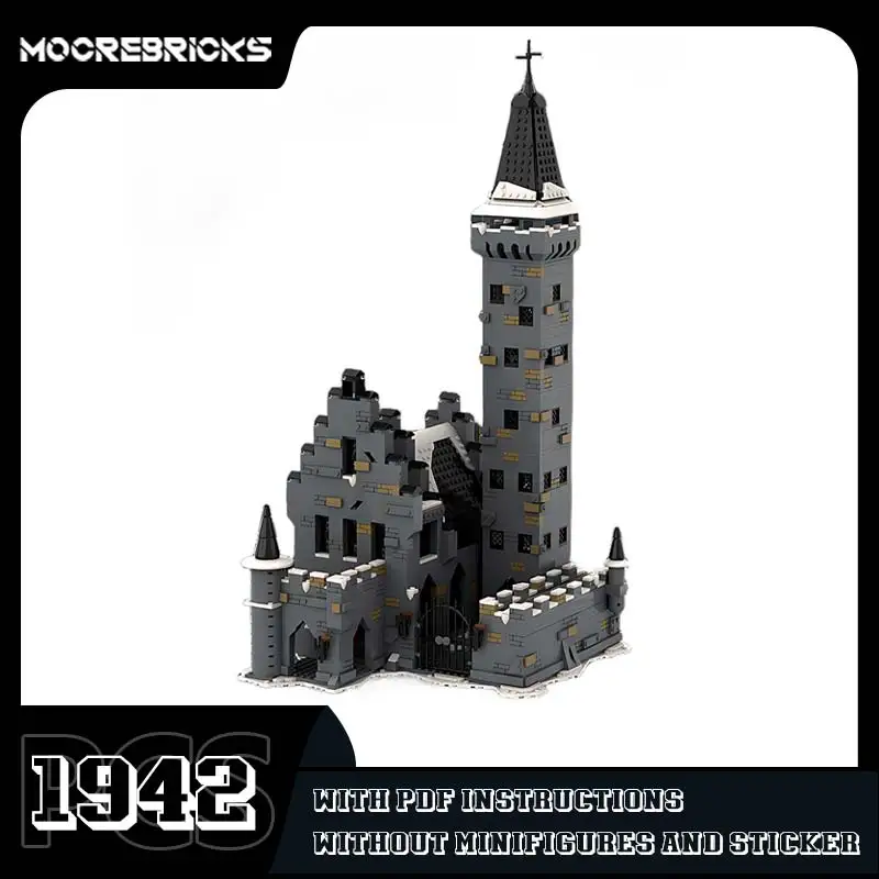 

Famous Movies Castle Architecture Model MOC-109103 Classic Tower Building Blocks Desktop Display Toy Children's Birthday Gift