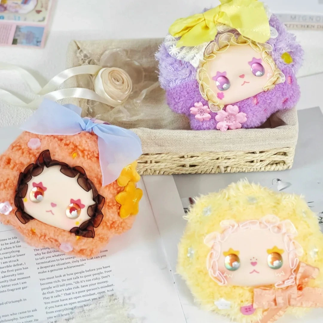 أصيلة لطيف إيما الأزهار مواسم سلسلة صندوق الغموض العصرية اللعب زخرفة مفاجأة هدية الفينيل أفخم دمية قلادة عمل الشكل