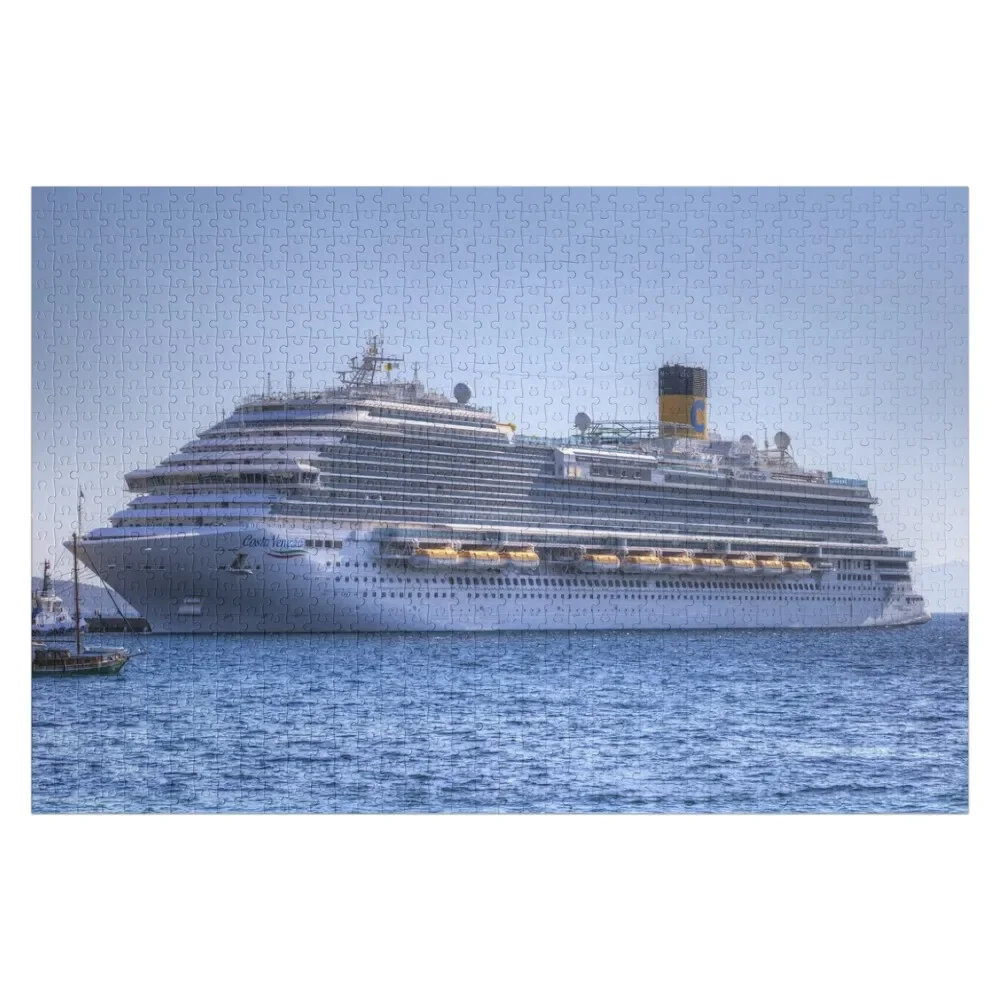 Luxury Cruise Ship Jigsaw Puzzle Custom Kids Toy Personalized Photo Gift Wooden Animal Game Children Puzzle