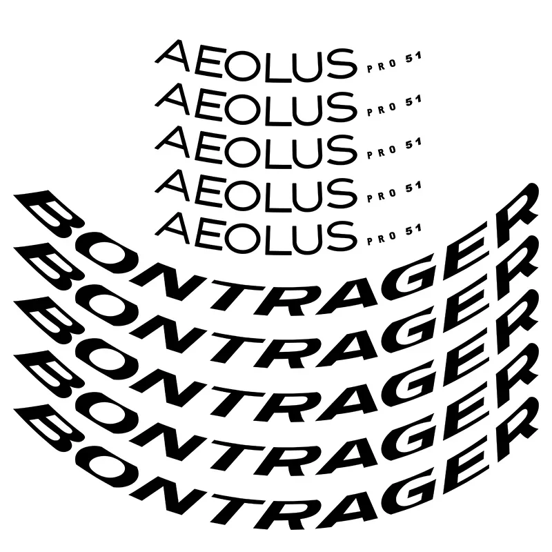 Aeolus Pro 51 TLR Laufradsatz Aufkleber Rennrad Räder Aufkleber Fahrrad Felgenaufkleber Wasserdicht Fahrradzubehör Dekorativ – Detail 2