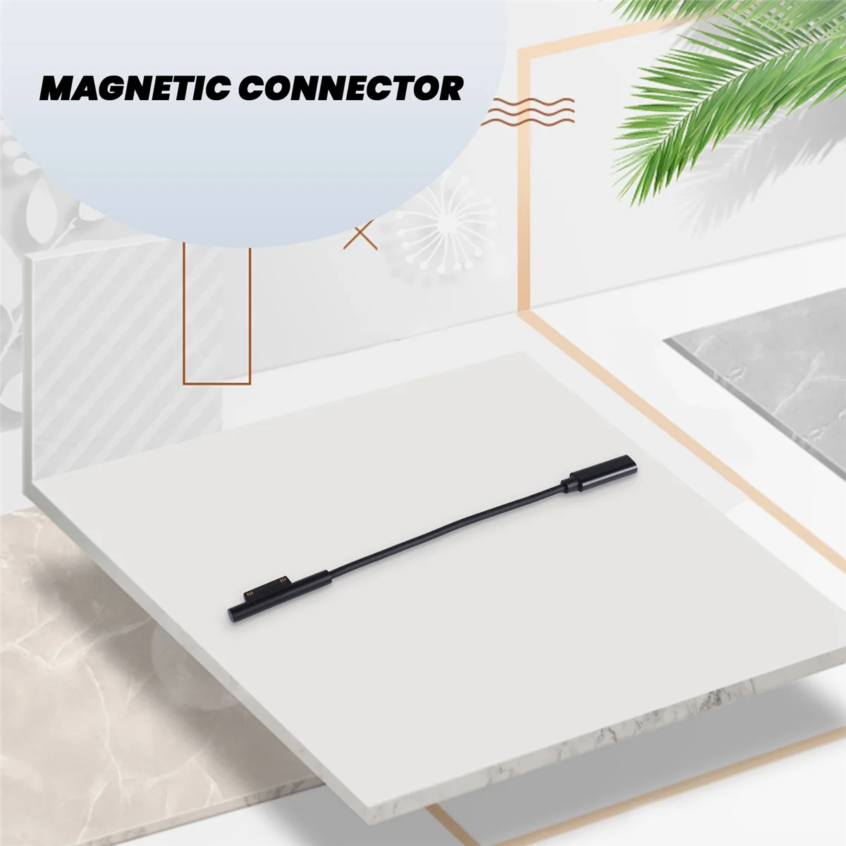 BFYLW USB نوع C PD 15 فولت مهايئ شاحن الطاقة محول كابل شحن لسطح برو 7/6/5/4/3/GO/BOOK كمبيوتر محمول 1/2