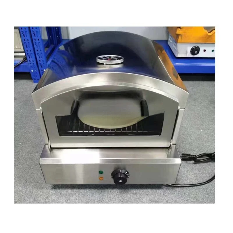

Food truck stainless steel commercial outdoor portable gas ceramic tabletop pizza oven