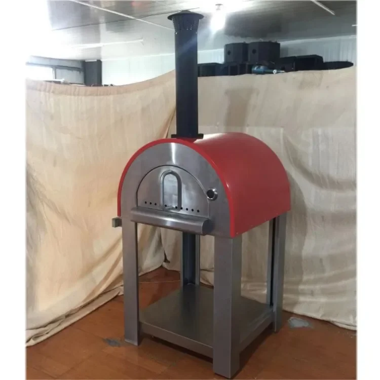 Long time working life outdoor pizza oven wood fired