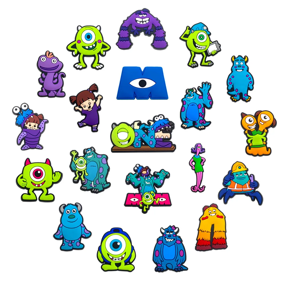 6-50PCS/Set Monsters University Shoe Charms Bag DIY Accessor