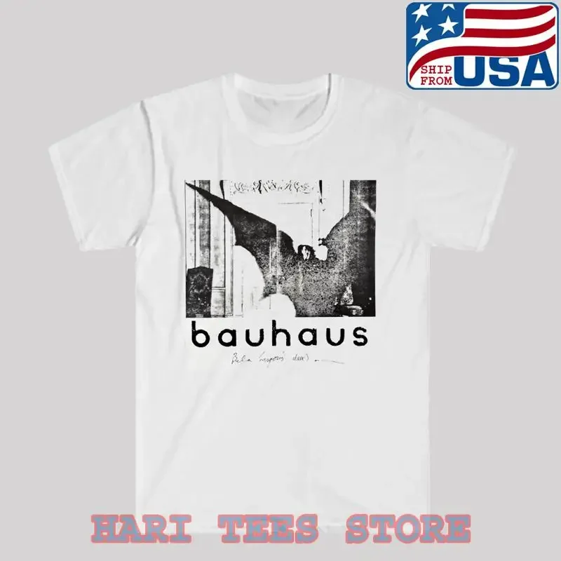 Bauhaus Bela Legosi Men's White T shirt Size S to 3XL