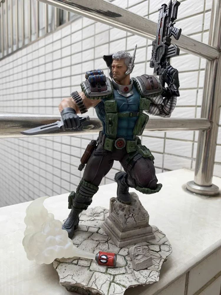 Iron Studios Marvel 1/10 Comics Series Cable Model Statue Brazilian Factory Collect Desktop Figure Ornaments In Stock Model Toy