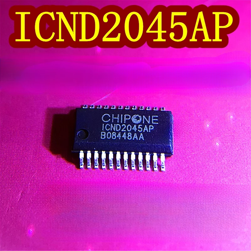 20PCS/LOT ICND2045AP ICN2045AP SSOP24 16-way Dual Cache Constant Current Output LED Driver with Low Break Voltage