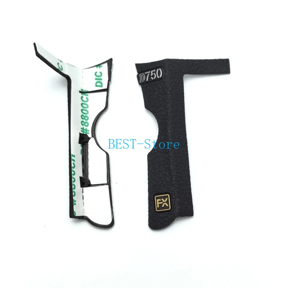 Puerto de sincronización para Nikon D750, goma lateral + logotipo D750 + FX con cinta adhesiva, accesorios para cámara, nuevo