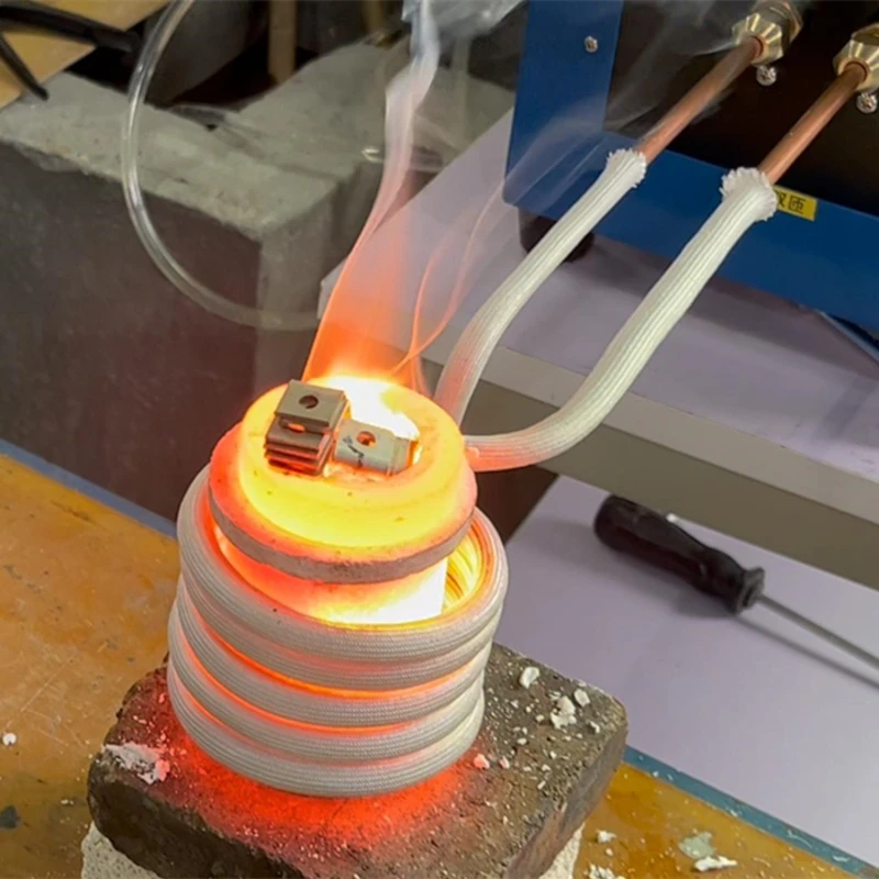 

220V Small Induction Furnace For 2KG Melting Gold SIZE customized