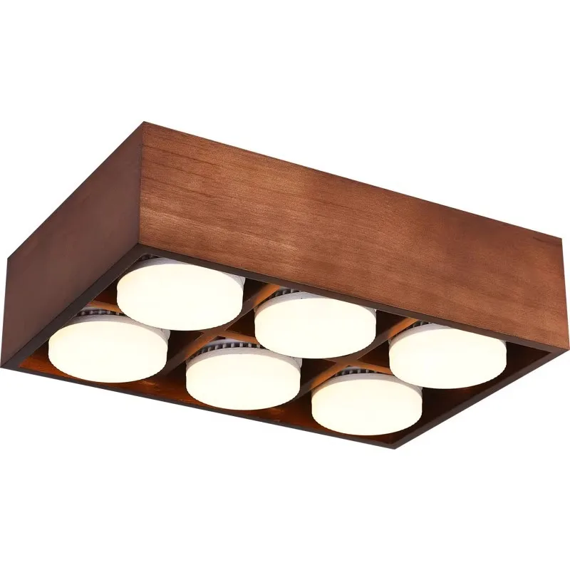 

Wabi Stillwind Walnut No Main Light Dare Light Living Room Atmospheric Surface Downlight Spotlight Shop Ceiling Neutral Light