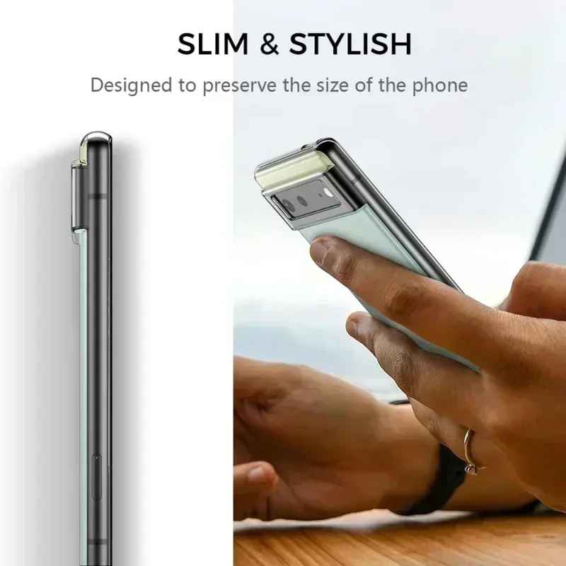 Чехол для Google Pixel 7 6 Pro, ультратонкий, прозрачный, мягкий, из ТПУ, прозрачная задняя крышка, чехол для телефона Pixel 7Pro 5G для Google Pixel 6A