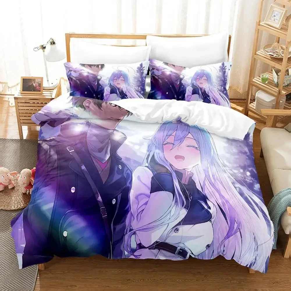 Anime 86 Eighty Six Bedding Set,Duvet Cover Comforter Bed Set Quilt Cover Pillowcase,King Queen Twin Size Boys Girls Adults