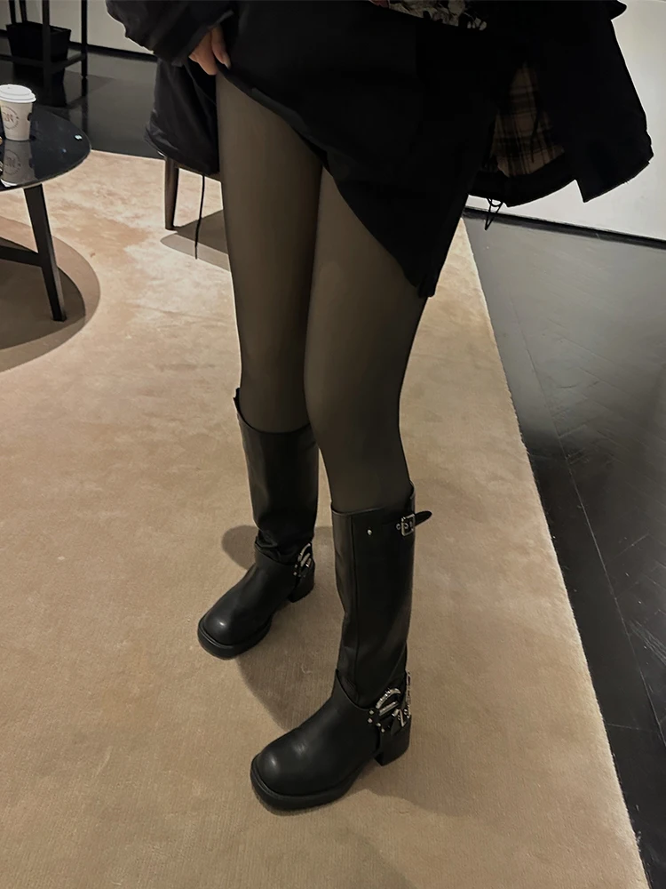 

Женские эластичные леггинсы Tead Bla iny больших размеров, термобелье, карандаш, маленький Xin для поездок на работу, осень-зима