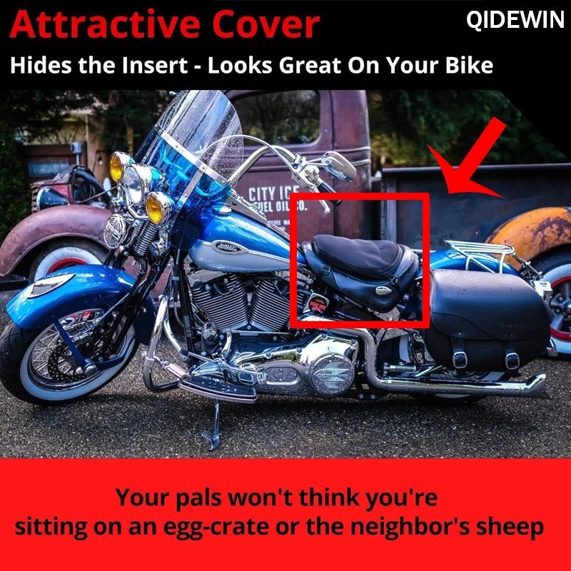 Air Pad Motorcycle Seat Cushion Cover Universal For R1200GS R1250GS For CBR600 Z800 Z900 For GSXR 600 750 For 390 ATV