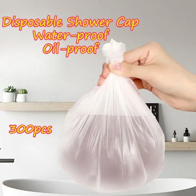 

Shower Cap Household Double-layers Waterproof Thickened Women's Oilproof Shampoo Bathing Hat Wash Make-up Head Cover Hair Bonnet