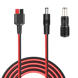 1.5m/5Ft DC5521 for Anderson with DC7909 Adapter Cable for Jackery Explorer Bluetti EB OUPES VTOMAN ALLWEI etc. Power Stations.