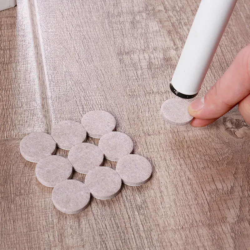18-128 pcs Felt Chair Leg Pads 5mm Thick  Floor Scratch Protector Mat Mute Non-slip Self Adhesive DIY Furniture Accessories - Image 3
