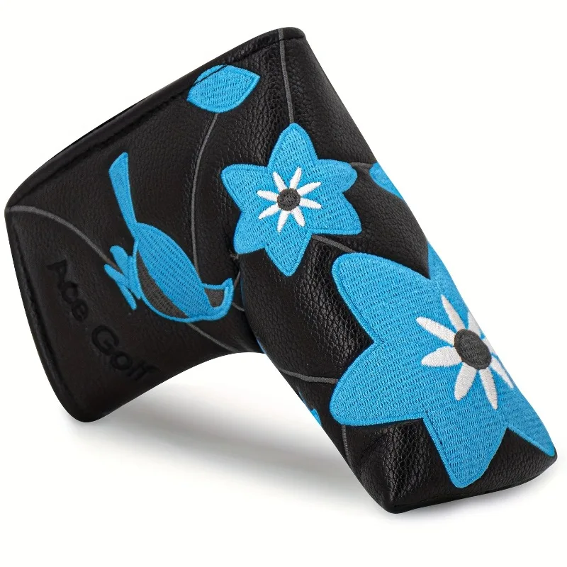 Golf Push Rod Cover, Multi Color Options, Dustproof and Durable Golf Club Accessories, with Fashionable Flower Patterns