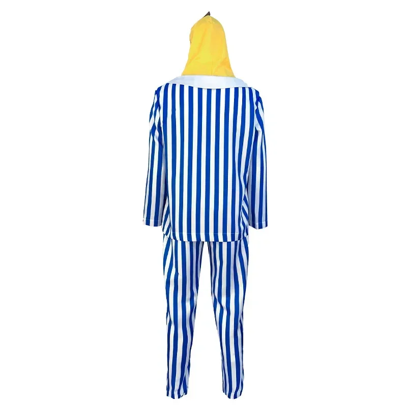 

CosplayGels Pyjamas Cosplay Costume pour Adultes, Vêtements de ixde Carnaval, Tenues d'Halloween, Jeu Imbibé de Sauna, Homme et