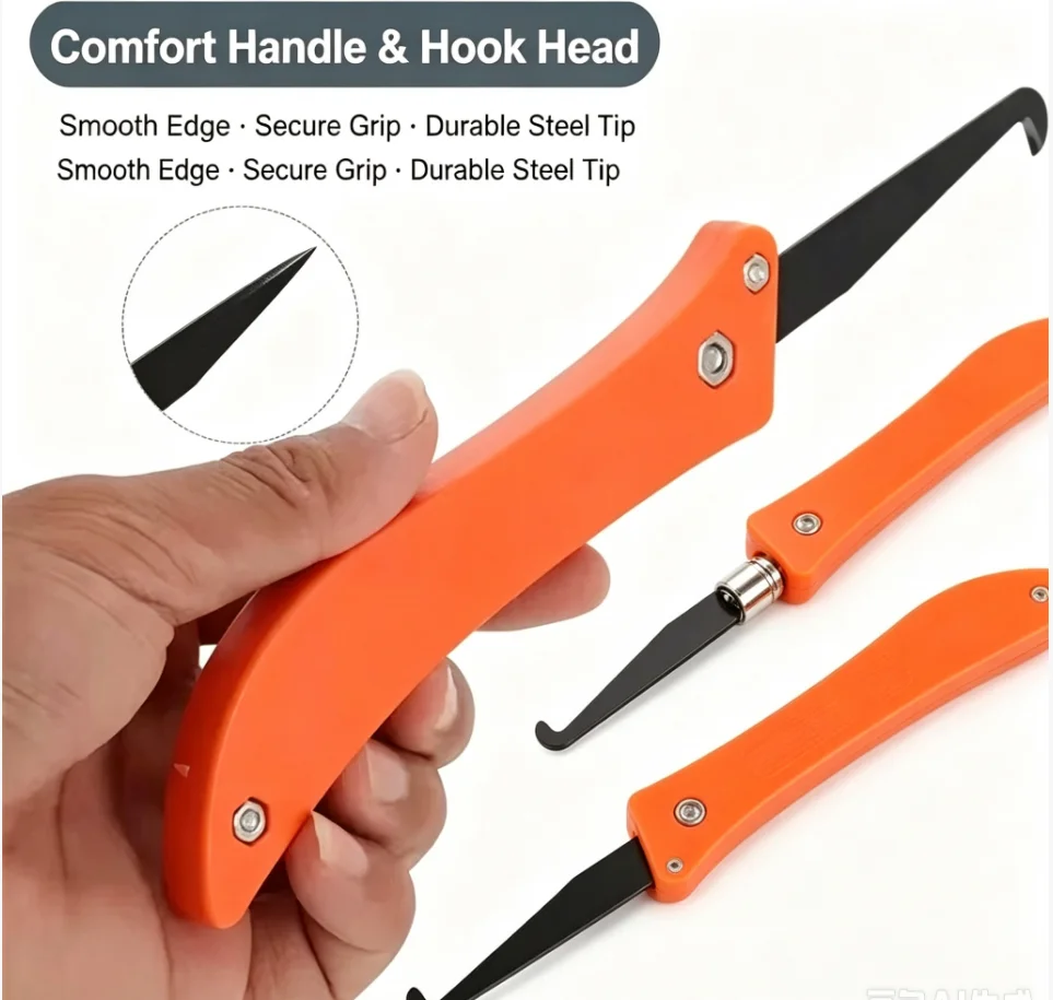 New Professional Gap Hook Knife Tile Repair Tool Old Mortar Cleaning Dust Removal Steel Construction Hand Tools